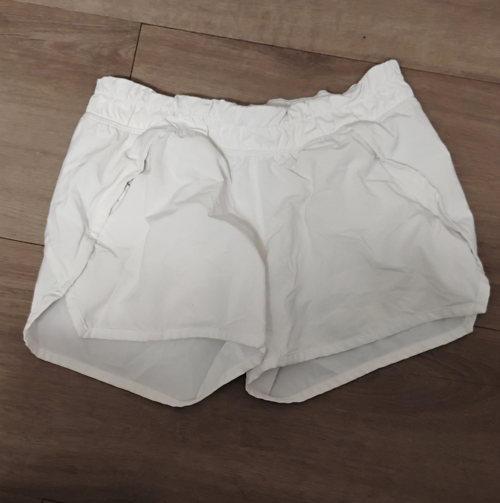 Ivivva Girls White Athletic Shorts Sz 12